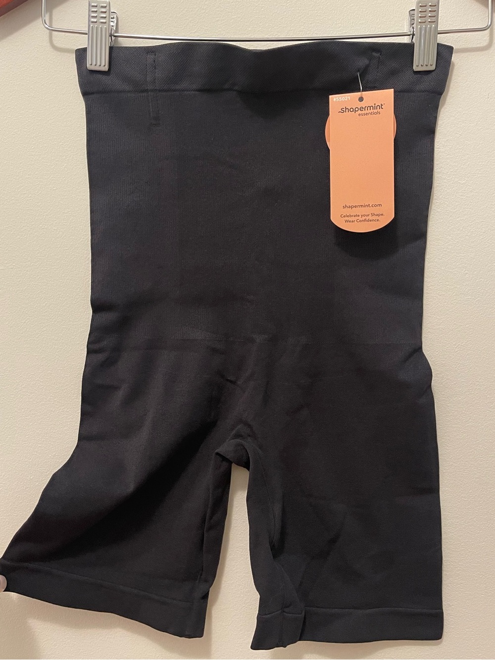 Shapermint Black High-Waist Shaping Shorts